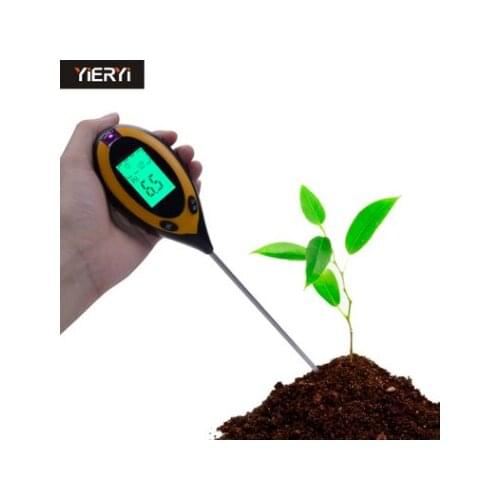 Free Shipping Digital Four-In-One Soil Tester