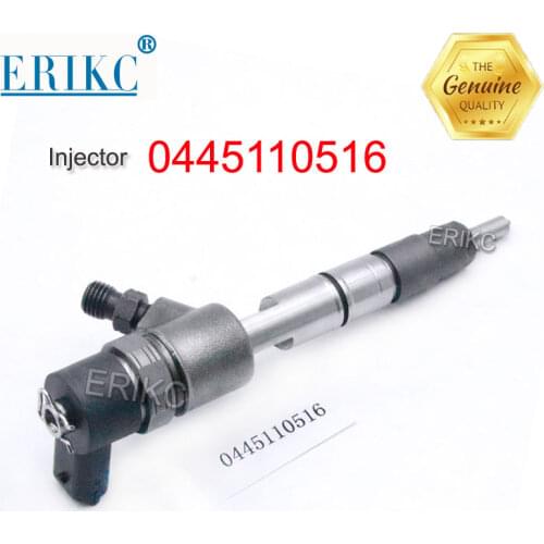 ERIKC Auto Engine Parts 0445110516(0445 110 516) Auto Engine Injector Assy 0 445 110 516 Fuel Pump Dispenser Inyector Nozzle