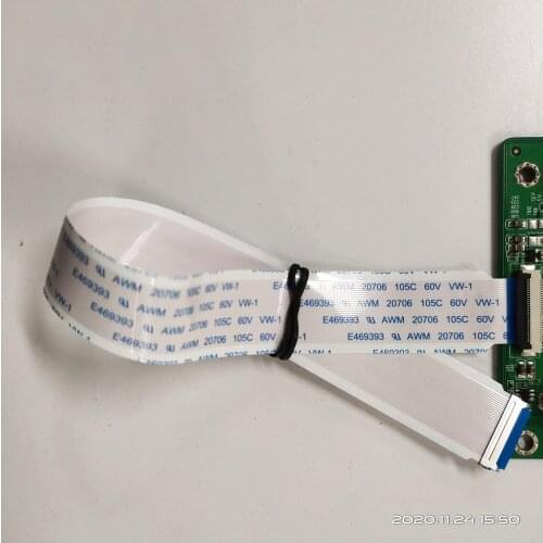 FFC Flexible eDP Cable 30 Pin for 10'' 14.1''15.6'' 17'' eDP Screen 0.5mm line