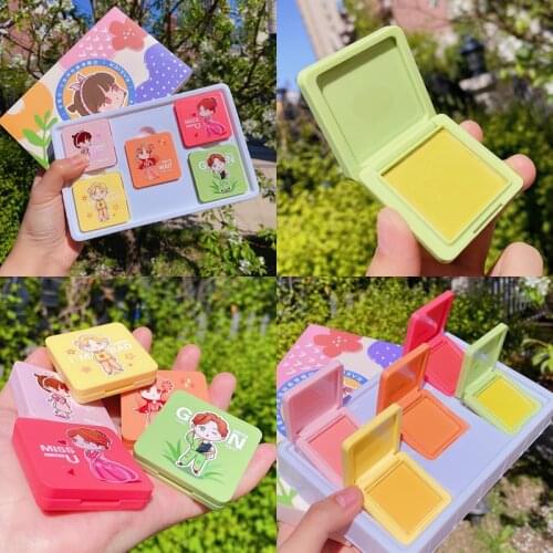 Face Highlighter Palette Shimmer Glitter Matte Face Contour Powder Brightener Makeup Highlight High Gloss Cosmetic Face Blusher