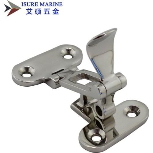 Boat Locker Hatch Anti-Rattle Latch Fastener Clamp-4 3/8" Marine Stainless Steel