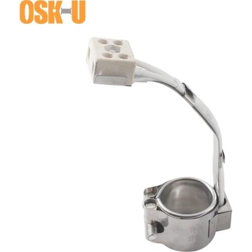 Ceramic Band Heater 35mm ID 30/35/40/45mm Height Stainless Steel Electric Industrial Heating Element for Plastic Machinery