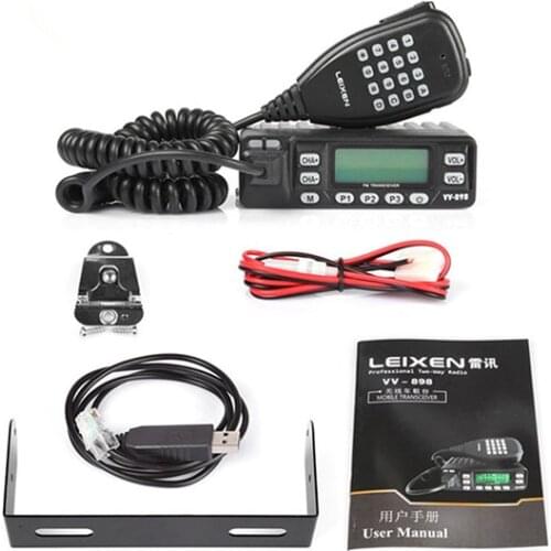 Leixen 25W base station Radio Dual Band Vhf Uhf Mobile Radio For Car Transceiver Better Than QYT KT8900 Car Walkie Talkie 50km