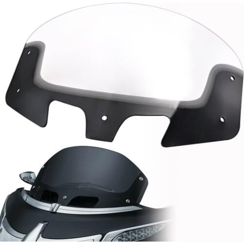 Motorcycle Windshield Windscreen Wind Deflector Gradient Clear For Indian Chieftain Roadmaster Models 2014