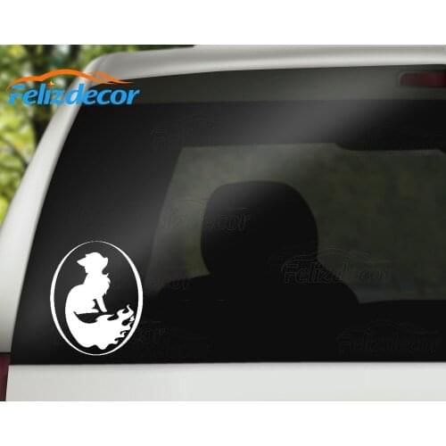 Cute Cat Bumper Sides Vinyl Sticker Car Decal Animal Styling Car Body Decor Stickers Waterproof L233
