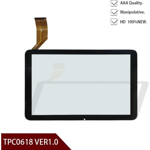 New Touch Screen Digitizer For 10.1'' inch TPC0618 VER1.0 Tablet Touch panel sensor replacement Free Shipping