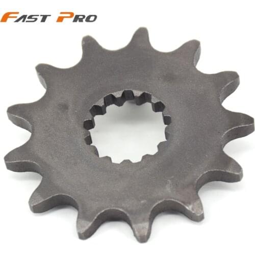 13T Front Chain Sprocket For KAWASAKI KX250 1999-2008 KLX300 2003-2007 KX KLX Motocross Motorcycle Dirt Bike ATV Off Road