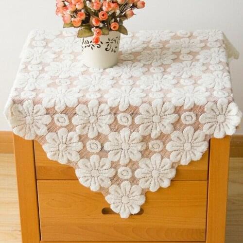 Chic Lace Dust Cover Washing Machine TV Fridge Furniture Microwave Oven Bedside Table Cover Multi-function Dust Proof Covers