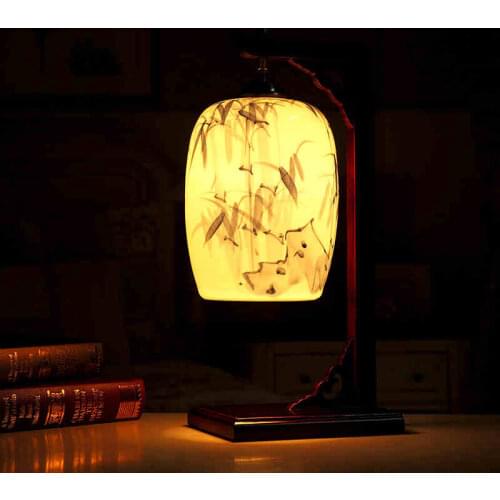 Bedroom vintage table lamp china living room Table Lamp for wedding decoration vintage porcelain table lamp