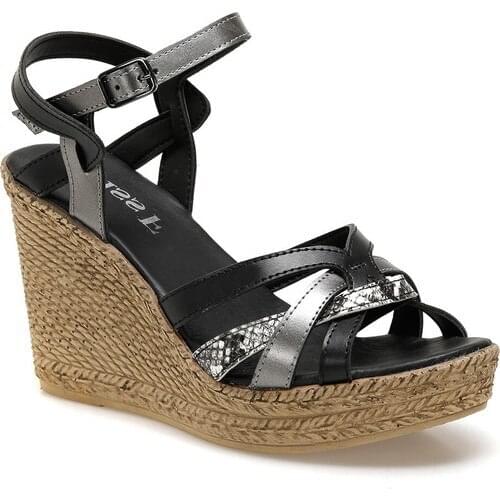Miss F DS20013 Black Female Sandals
