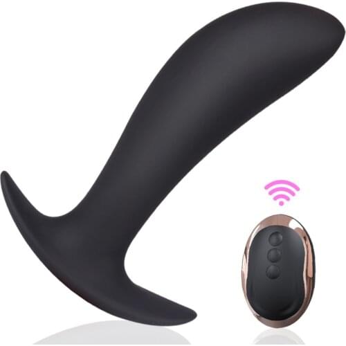 10 Speeds Anal Butt Plug Vibrator Male Masturbation G Spot Prostate Massager Remote 15 Meters Anus Vibrating Sex Toys For Women