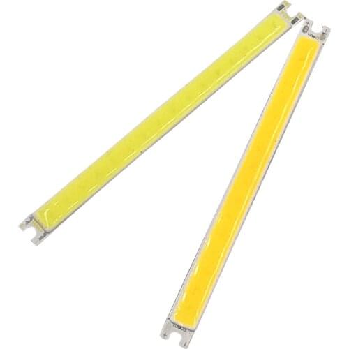 100x8MM 12V 5W LED COB Light Strip Warm Natural Cold White Color 100MM DC12V Bulb for Table Lamp Home Work Decor Lighting