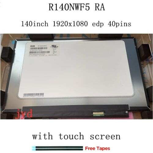 14.0'' LCD Display Screen LED Panel Matrix Touch B140HAK03.2 LP140WFB SPK1 (SP)(K1) R140NWF5 RA IPS FHD EDP 40 pins