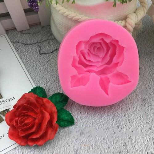 Beautiful Flower shape Chocolate Candy Jello 3D silicone fondant lace Mold Mould cake decoration/pastry tools G019