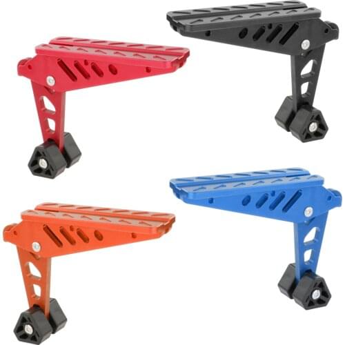 Car Door Step Exterior Unil Foldable Standing Pedal Pedal Ladder Fit for SUV Roof Rack Hiking
