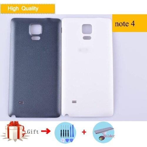 For Samsung Galaxy Note 4 Housing Back Cover Case For Samsung Note4 N910 N910F N910V N910C N910P Battery Cover Replacement
