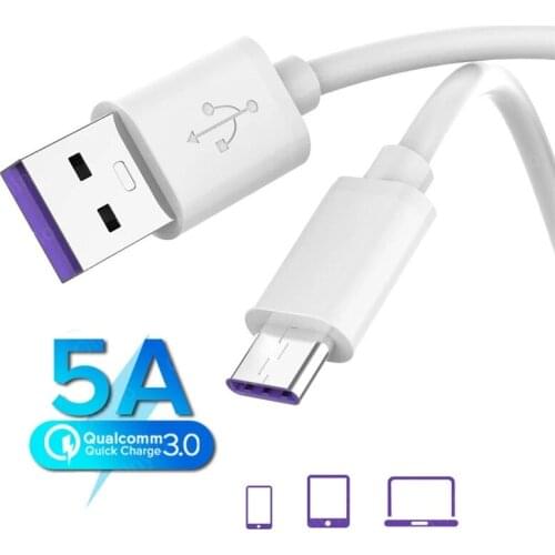 USB Type C Cable 5a For huawei Xiaomi Mobile Phone Cables Fast Charging Data type c cable Fast Charge cable