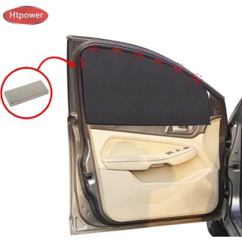 Magnetic Car Side Window Sun Shade Summer UV Protection Mesh Car Window Sunshade Sun Shade Curtain