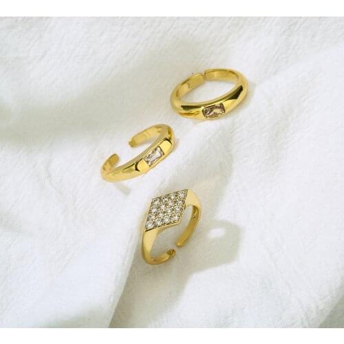 HECHENG,Fashion Luxury Crystal Engagement Ring ,for Women Cubic Zirconia Rings,2021 Trend Female Jewerly