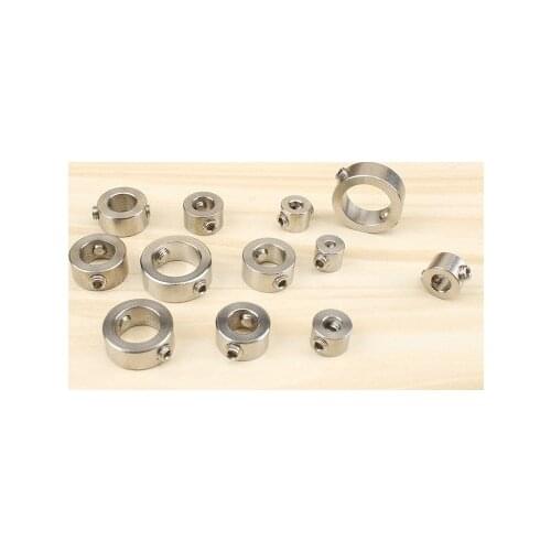 Woodworking Drill Stop Collar Set 3mm-16mm Bit Limit Ring Positioning Stainless Steel Tools