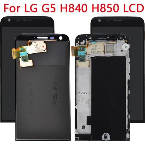 NEW IPS G5 G860 LCD For LG G5 LCD Display Touch Screen With Frame Digitizer Assembly For G5 H860 H850 H840 H820 LCD Screen