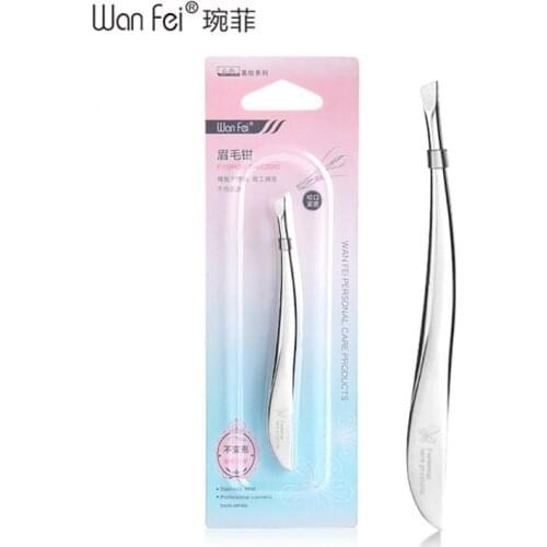 Stainless Steel Eyebrow Tweezer Hair Pluckers Clip Remove The Unwanted Facial Hair Painless Eyebrow Trimmer Eyelash Tweezers