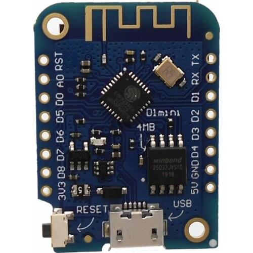 D1 mini V3.1.0 - for WEMOS WIFI Internet of Things development board based ESP8266 4MB Nodemcu Compatible D1 Mini V3.0.0