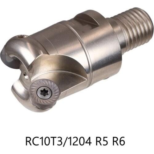 RC10T3/1204 Carbide Insert Precision Machining Clamped Milling Cutting shoulder Milling Cutter Locked End Mill Head