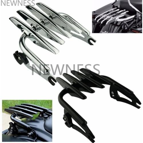 Motorcycles Detachable Stealth Luggage Rack For Harley Touring Street Glide Road King Road Glide FLHX FLHR FLTR 2009-2020