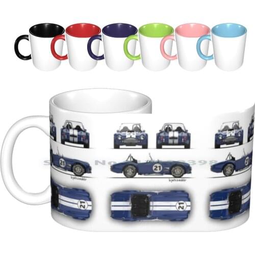 Shelby 427 Ceramic Mugs Coffee Cups Milk Tea Mug Shelby Car Because Vintage 3d Automotive Carro Lapatteamodeler Creative