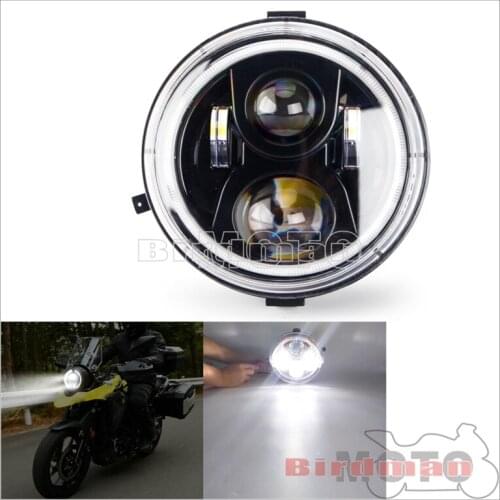 Motorcycle 12V LED Replacement Headlight Assembly For Suzuki DL250 V-Strom 2017 2018 2019 DRL High/Low Beam Front Headlamp