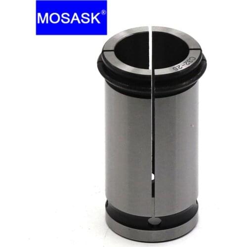 MOSASK 1PC C Type Heavy Duty CNC Lathe Tool Holder Engraving Machine Power Mill Cutter Precision Indexable Milling Collet