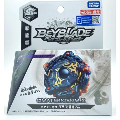 2021 Original TAKARA TOMY JAPAN BEYBLADE BURST B-00 LIMITED AMATERIOS.7M.X Evil God Ver as Kids Toys