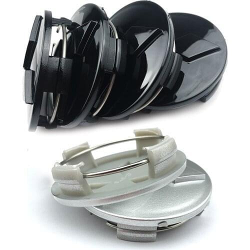 60pcs/lot 60mm Car Wheel Center Hub Caps Car Wheel Rim Hubcap Badge Covers For Mitsubishis ASX Lancer Pajero Outlander L200 EVO