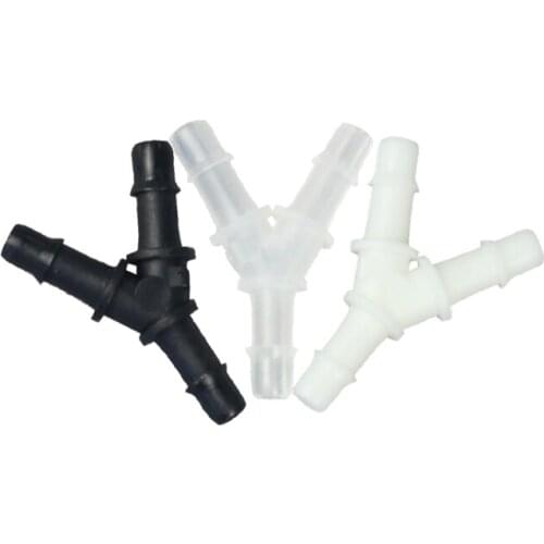 20PCS/lot Ink Damper Adapter Ink tube Connector 3 way Y-Type XP600 Adapter Ciss Tube Connector 2MM 3MM 4MM 6MM