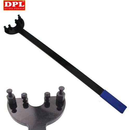 Camshaft seal ring replacement tool For Volkswagen Audi Crankshaft timing pulley stationary barrier 3415 Holding Holder Spanner
