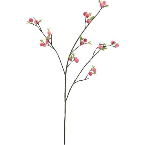 Fake Flowers Branch Faux Plant Fruit Wedding Nordic Decor High Quality Cloth Home Artificial Apple