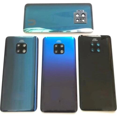 Mate20 Pro 100% Original Housing For Huawei Mate 20 Glass Battery Cover Repair Replacement Back Door Phone Rear Case + Logo
