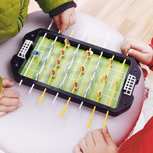 Mini Table Top Football Board Machine Soccer Toy Game Shooting Educational Outdoor Sport Kids Tables Play Ball Toys For Boys