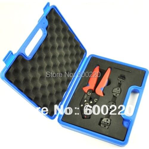 Crimp pliers set DN02C-5D1 wire crimping tool with 4 replaceable set dies Combination hand tool set