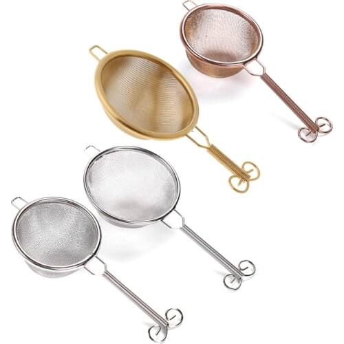 Stainless Steel Conical Cocktail Sieve Great For Removing Bit From Juice Julep Strainer Cocktail Strainer Bar Straine
