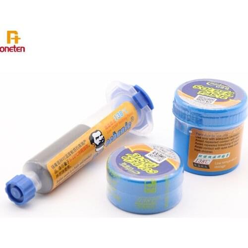 Mechanic Solder Paste Low Temperature 138 Degrees Environmentally For PCB Motherboard CPU Rework Solder Paste Rosin Flux
