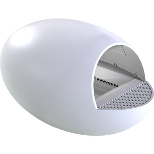 Fully Enclosed Cat Toilet Basin Cat Litter Anti-splash Large Sand Basin Pet Litter Box