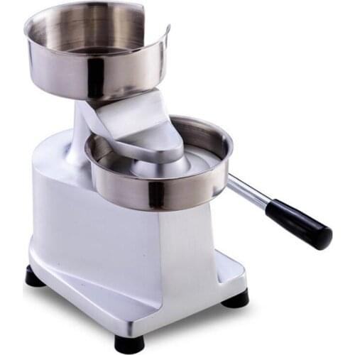 Manual Hamburger Machine Commercial Meatloaf Forming Machine Hamburger Mold Maker Patties Kitchen Appliance HF-130