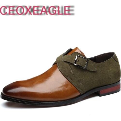 New Men Dress Shoes Shadow Patent Leather Luxury Fashion Groom Wedding Shoes Men Luxury italian style Oxford Shoes Big Sizes 48