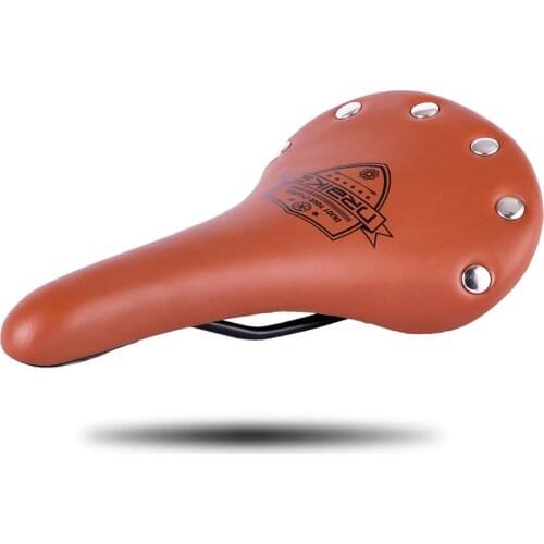 Bicycle Saddle Leather Soft Bike Seat Cover Mat Cycling Bike Saddle Cushion Cycling Saddle Bike Saddle Racing Seat Mountain Bike