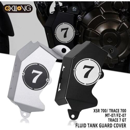 BILLET COOLANT RESERVOIR COVER For YAMAHA FZ-07 FZ07 FZ 07 2013 2014 2015 2016 2017 2018 2019 2020 2021 FLUID TANK GUARD COVER