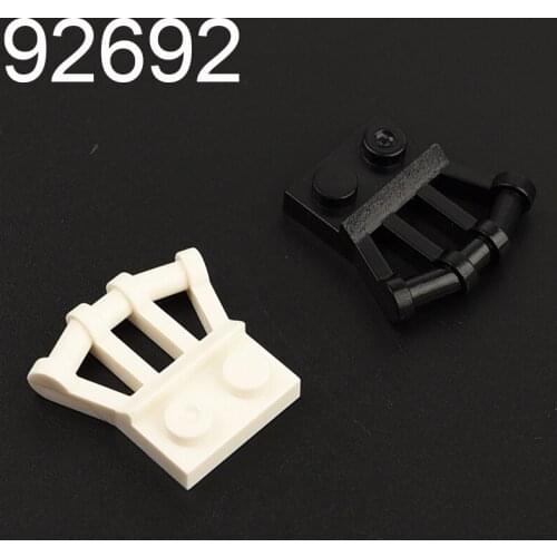 10PCS 92692 Plate Special 1x2 with Angled Handles on Side Building block accessories parts MOC DIY Education Build Toys Brick
