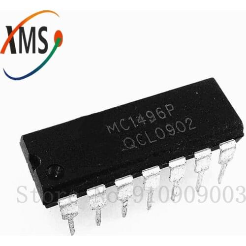 10pcs MC1496P DIP-14 MC1496 DIP14 MC1496BP DIP-14 1496P