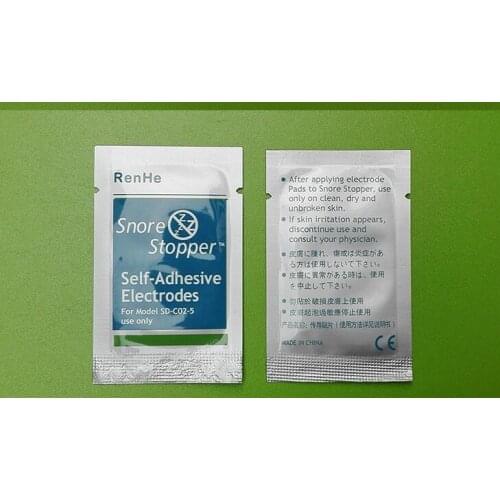 10pack (20pcs)Replacement Electrode Gel Pad sheet for Anti Snore Stopper Wristband – Snoring Aid